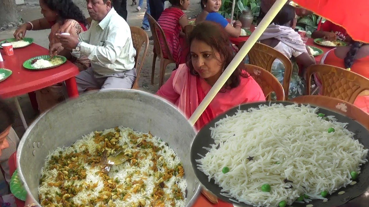 Fried Rice Full Preparation at Kalyani Lake Park with Picnic Enjoyment Mood | Street Food Loves You