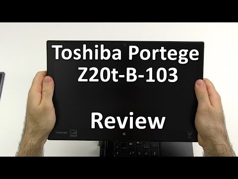 Toshiba Portege Z20t Review - Core-M convertible with massive battery life