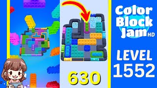 Solusi Level 1552 Color Block Jam