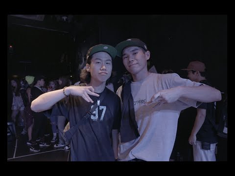 Rivers Crew B-boy Physicx & Shinobi at Bomb Jam Korea 2016.