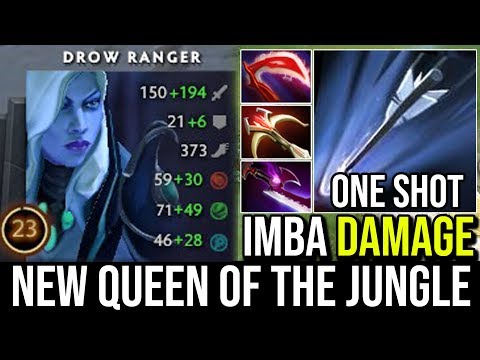 Reason Why Drow Ranger is a Jungle Queen in 7.20 | WTF is This Arrow Damage Imba By SumaiL Dota 2