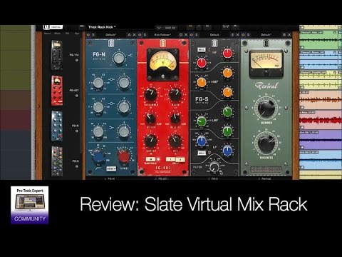 Review Of Slate VMR Virtual Mix Rack - Vintage Plug in Rack