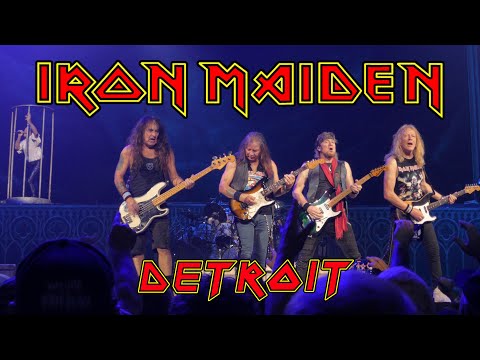 Iron Maiden 2022-10-09 Detroit, MI - full show 4K