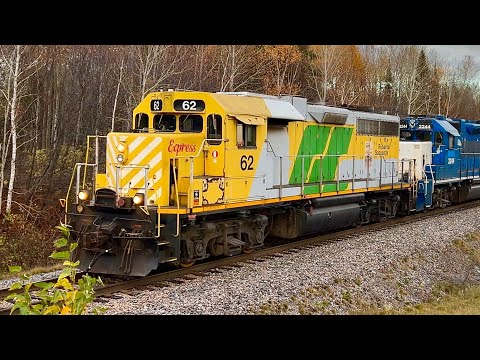Roberval-Saguenay Train Compilation: September and October 2025