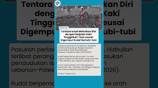 Penyergapan Sengit Hizbullah! 10 Tank Merkava Israel Hancur, Tentara Zionis Lari Tunggang Langgang