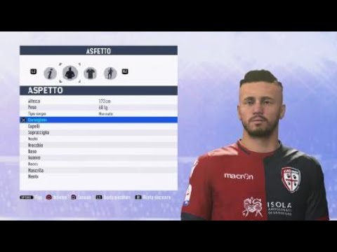 Daniele Ragatzu - Cagliari Calcio - Fifa 19 - Create Face