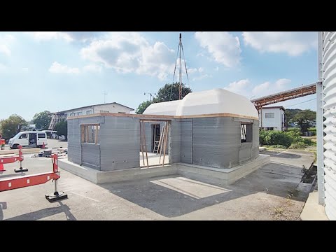 看護学科 serendix50/コンクリート部材出力の様子/提供：セレンディクス株式会社