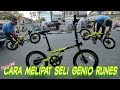 Cara Melipat Sepeda Lipat Genio