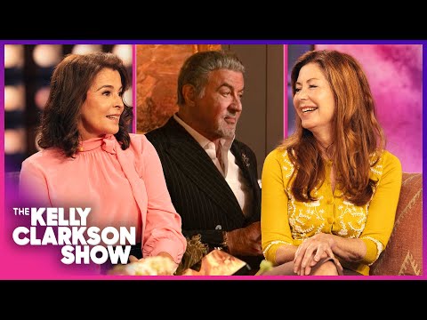 'Tulsa King' Stars Dana Delany & Annabella Sciorra Love Working With Sylvester Stallone