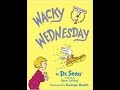 Dr Seuss WACKY WEDNESDAY Read Along Aloud Story Book For Children Kids