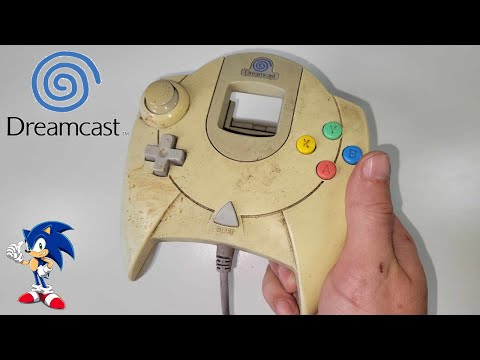 Restored Sega Dreamcast Controller - Retro Restoration