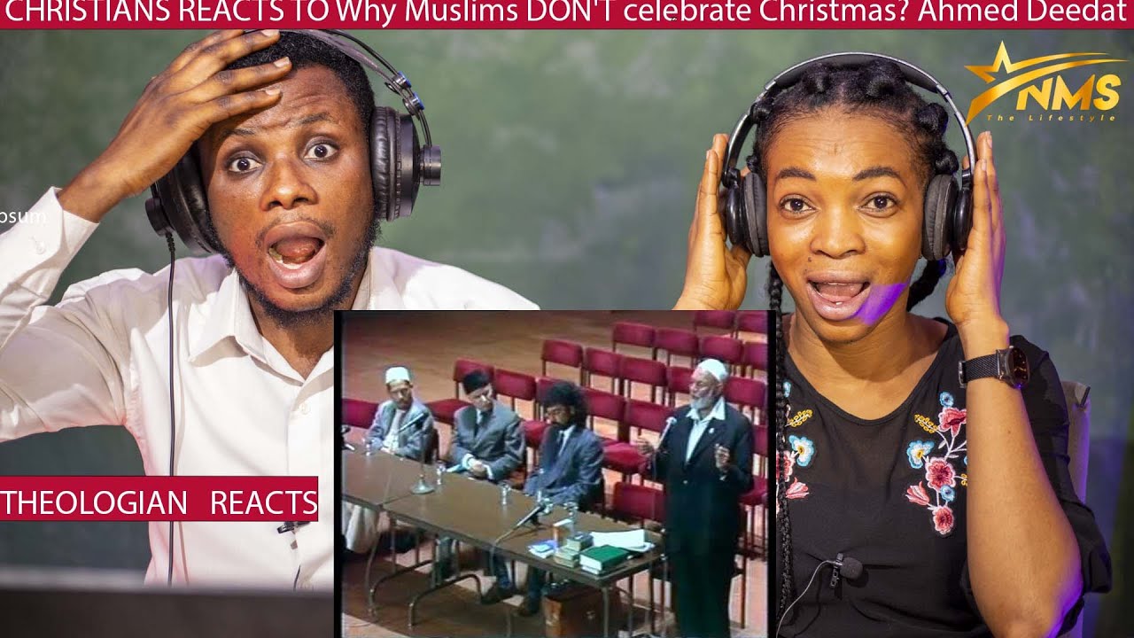 CHRISTIANS REACTS TO Why Muslims DON'T celebrate Christmas? Ahmed Deedat Explains!