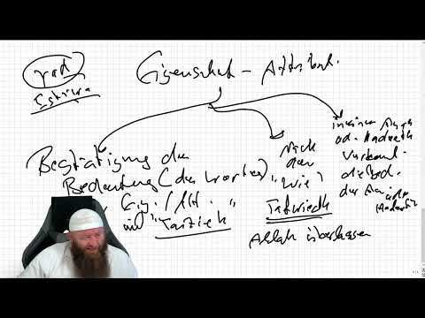 Erklärung der Eigenschaften Allahs | Hand, Erhebung über den Thron