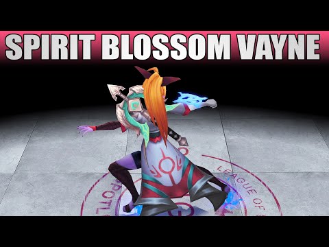 Spirit Blossom Vayne Pearl Chroma - League Of Legends