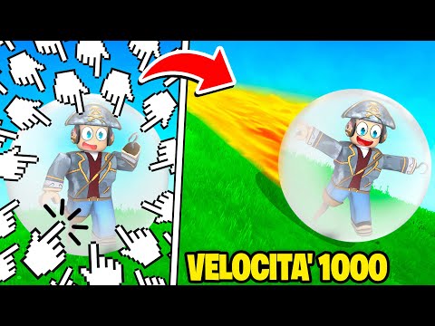 CLICCO PER DIVENTARE LA PALLA GIGANTE PIÙ VELOCE SU ROBLOX!
