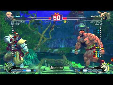 SSF4 Rank Match  enkelados1008 (GK)  vs  Violat203945 (ZA)