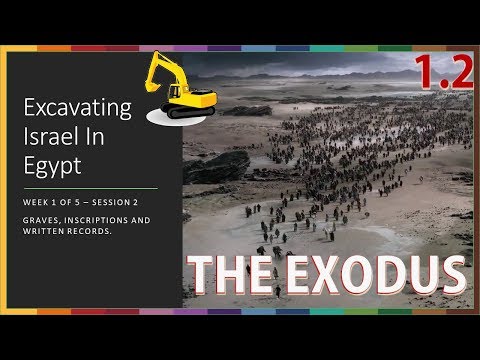 Exodus 1.2 - Excavating Israel In Egypt ⛏⛏