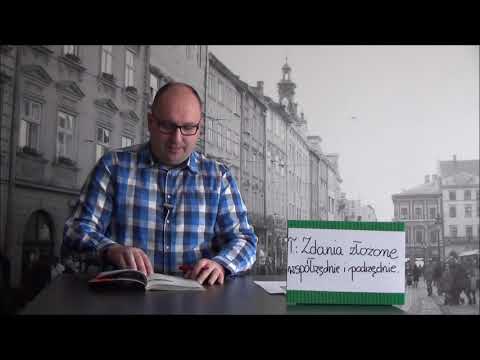 LEKCJE JĘZYKA POLSKIEGO - lekcja 28 - ZDANIA ZŁOŻONE WSPÓŁRZĘDNIE I PODRZĘDNIE