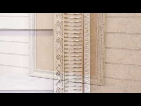 Миниатюра изображения товара Рамка Декарт 50x70 8Л2585 (белый с золотом)