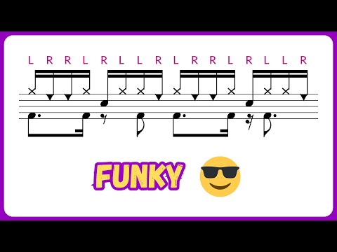 8 Funky Paradiddle Drum Grooves To Learn 🥁