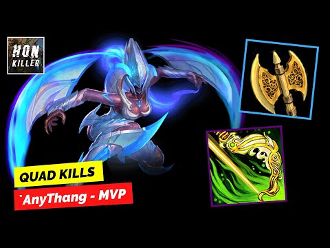 HoN The Dark Lady RUNED CLEAVER with WINGBOW - MVP