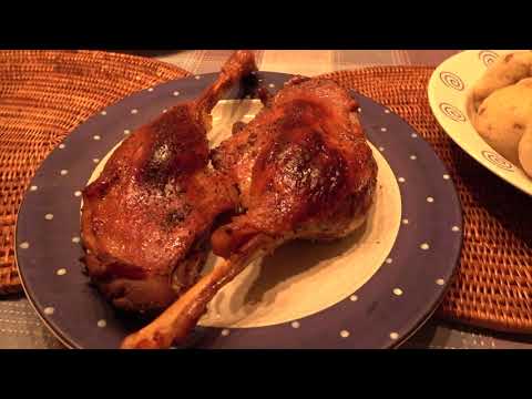 Gänsekeulen - super einfach und super lecker gebraten (voll knusprig!) Ohne nerviges Geschwaller!!!