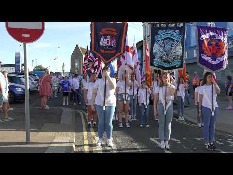 11th Night Massed Band, Limavady 2025 1