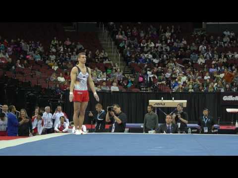 Lukas Dauser (GER) - Floor Exercise - 2017 AT&T American Cup
