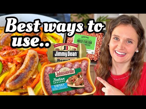 8 AMAZING Italian Sausage Dinner Recipes | Quick, EASY & Flavor-Packed Meals | Julia Pacheco