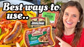 8 AMAZING Italian Sausage Dinner Recipes | Quick, EASY & Flavor-Packed Meals | Julia Pacheco