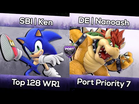 SBI | KEN (Sonic) vs DE | Nanoash (Bowser) - Port Priority 7 Top 128 Winners Round 1