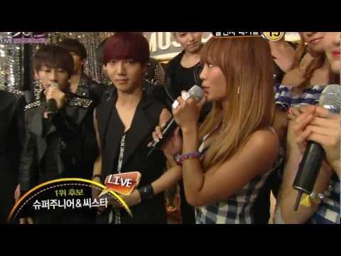 [Full HD] 120713 Sistar & Super Junior - Waiting Room