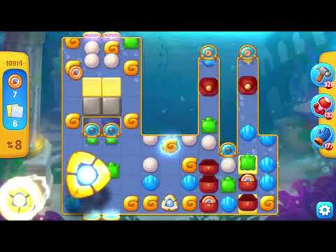 Fishdom  Level 10911 thru 10920 (First Try) 🐡