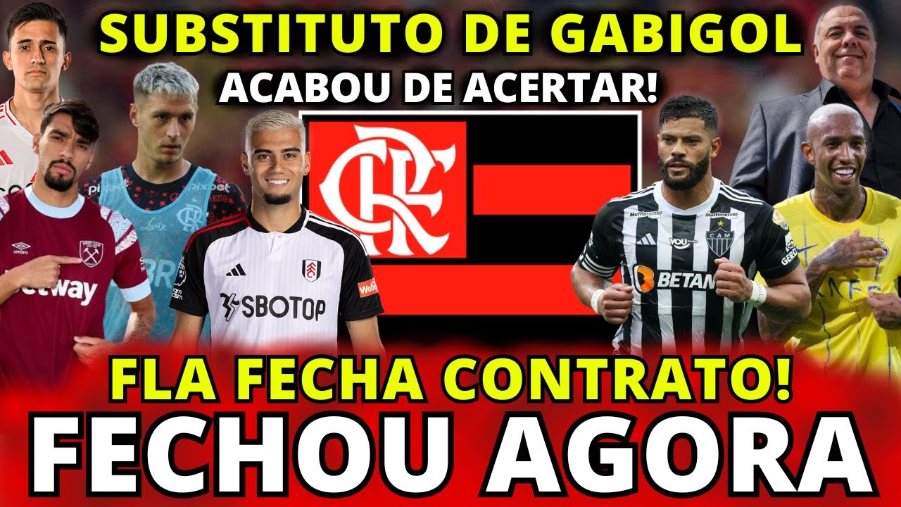 ACABOU DE ACERTAR! FLAMENGO OFICIALIZA ATACANTE! PAQUETÁ CONFIRMADO! NOVO 9 e+! NOTICIAS DO FLAMENGO