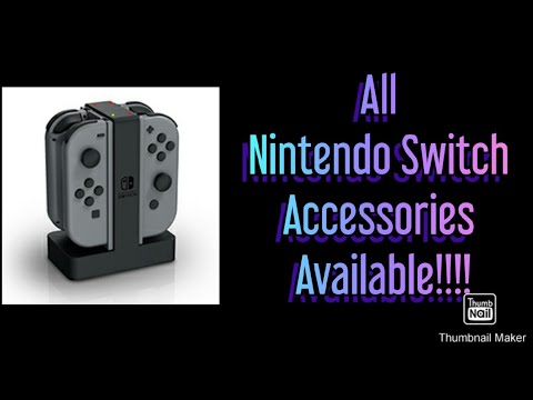 All Nintendo Switch Accessories which are available NOW!!!
