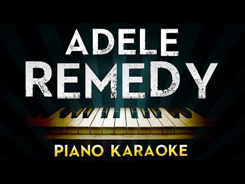 Adele - Remedy | Karaoke Instrumental Lyrics Cover Sing Along