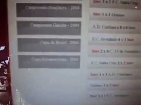 10 anos de PRUDENTÓPOLIS E.C. 0x2 S.C. INTERNACIONAL