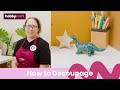 Decoupage for Beginners Tutorial | Hobbycraft