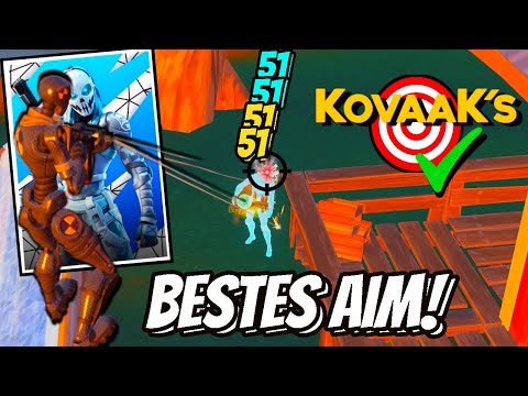 So TRIFFST du JEDEN SCHUSS in Fortnite!🎯 - Beste Kovaaks/Aimlabs Routine (Guide) + Creative Aim Maps