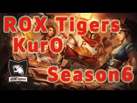 ROX Tigers KurO Pantheon MID vs Jhin Patch 6.19 in NA