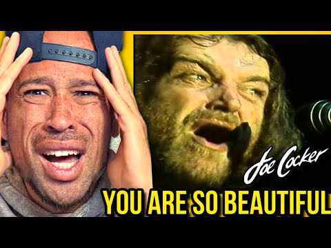 My FIRST time SEEING Joe Cocker - You Are So Beautiful! I'm FLOORED...