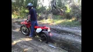 preview picture of video 'XR250 mud burnout'