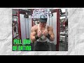 Chest & Shoulders workout 5 weeks out from first ever BodyBuilding show! + Full day of eating.