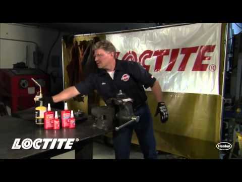 Как разобрать резьбовое соединение с резьбовым фиксатором Loctite