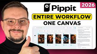 I Built My Entire AI Workflow on One Canvas - Pippit Creative Agent Canvas Tutor