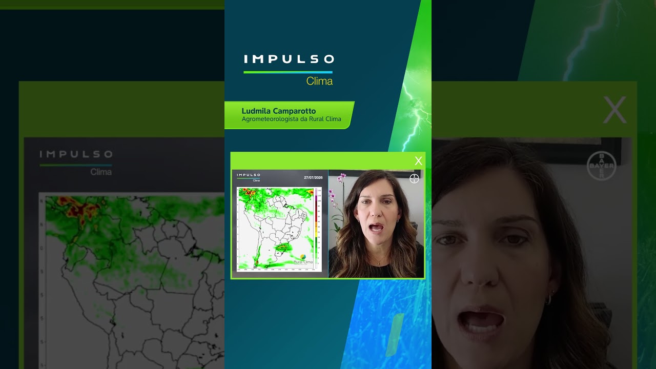 Alerta para temporais no Sul do Brasil | Teaser Impulso Clima
