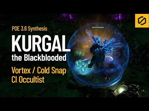 Path of Exile 3.6 Synthesis - Vortex Cold Snap CI Occultist (Lv.96) VS. Abyssal Lich (Delve)