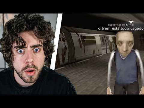 um jogo de terror sobre trabalhar NO METRÔ