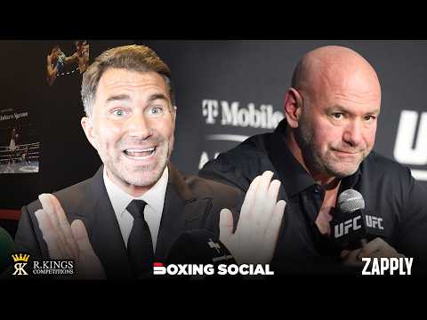 “PILE OF S**T!” EDDIE HEARN DESTROYS DANA WHITE & ZUFFA BOXING SHOWS
