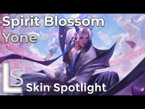 Spirit Blossom Yone - Skin Spotlight - Kanmei Collection - League of Legends